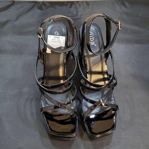 BRAND NEW DIBA MULTI-STRAP BLOCK-HEEL ADJUSTABLE BUCKLE PLATFORM SANDAL G1 - Picture 2 of 15